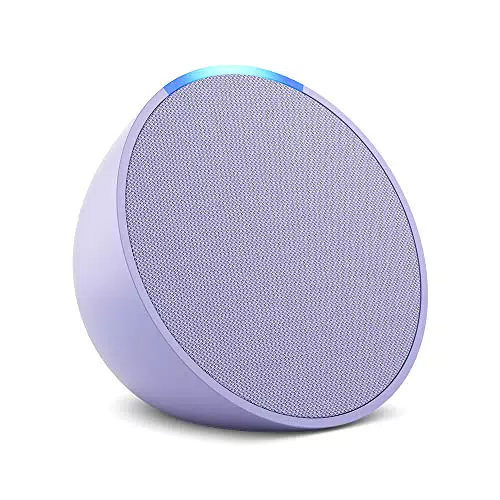 Echo Pop, Altavoz inteligente Bluetooth con Alexa de sonido potente y compacto