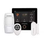 Energeeks Sistema de Alarma WiFi GSM con Pantalla Táctil, Sirena y App Alexa/Google