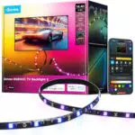 Govee Luz LED Trasera para TV Recortable, Instalación Fácil, Control App y Matter