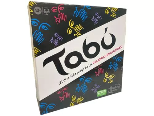 Juego Tabú Clásico - Adivina Palabras para Adolescentes y Adultos - Ideal para Fiestas - Desde 13 años.