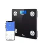 HomeFashion HFitness Báscula Digital Inteligente con App, Análisis Corporal Completo
