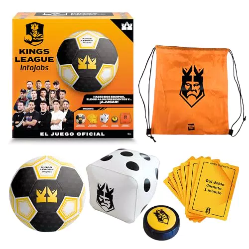 IMC Toys Juego Oficial Kings League Juego de Fútbol para Niños y Niñas +6 Años