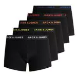Jack & Jones Jacblack Friday Trunks 5 Pack Ltn Bóxer