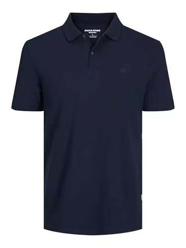 Jack & Jones Jjepaulos Polo SS para Hombre, Estilo Slim y Confortable