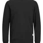 Jack and Jones Hombre Sudadera Cuello Redondo Manga Larga Negro M