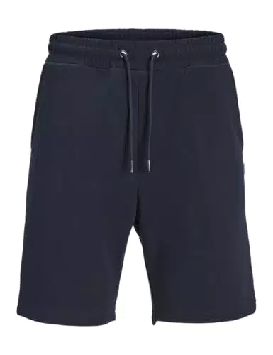 Jack & Jones Pantalones Cortos Sudadera Bermuda Hombre Ajuste Cómodo Bolsillos