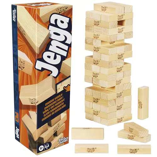 Hasbro Juego Oficial Jenga con Dado Digital