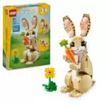 LEGO Creator 3 en 1 Conejito de Pascua Juguete Transformable en Foca y Llama
