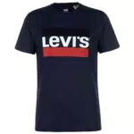 Levi's Sportswear Logo Graphic Camiseta Hombre, Dress Blues
