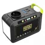 Marbero Estación De Energía Portátil Generador Solar Con Batería Para Camping Hogar
