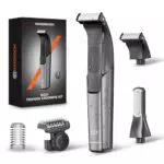Maxgroom Afeitadora Corporal 2 en 1 para Hombre con Peine Ajustable y Pantalla LED