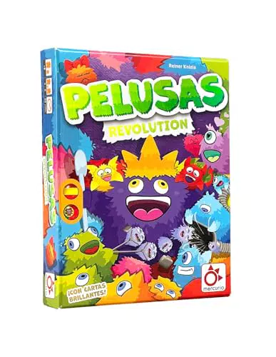 Mercurio Pelusas Revolution Juego de Cartas Familiar con Nuevas Mecánicas Innovadoras