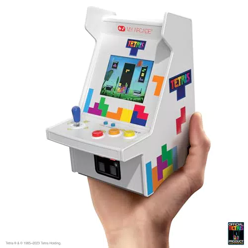 Micro Player Pro Tetris Consola Retro Portátil de Juego Clásico