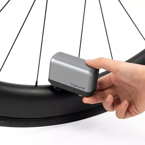 Mini Bomba Eléctrica Portátil para Bicicleta 120PSI con Válvulas Shrader y Presta