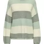 ONLY Jersey de Punto Mujer Cuello Redondo Manga Larga Hombro Caído