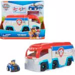Patrulla Canina Pack Paw Patroller Transformable con Coche y Figura Chase Juguete