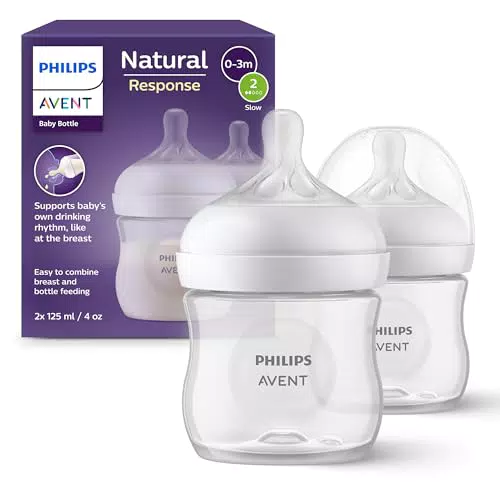Philips Avent Biberón Natural Response SCY903/03 para bebés a partir de 1 mes
