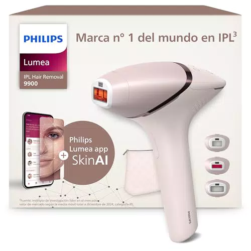 Philips Lumea Serie 9900 IPL BRI951/00 – Depiladora con Inteligencia Artificial