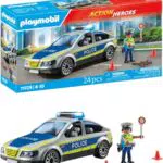 Playmobil Action Heroes Patrulla de Policía Coche de Juguete para Niños desde 4 Años