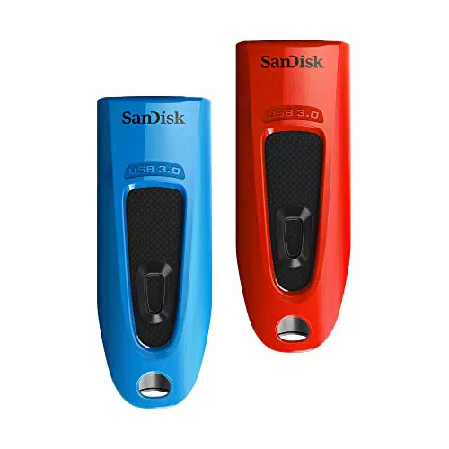 SanDisk Ultra 128 GB, USB 3.0 flash drive, with up to 130 MB/s read speed