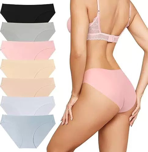 Secret Aroma Ropa Interior Mujer Sin Costuras Bragas Bikini Invisibles Tiro Bajo