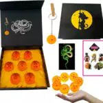 Bola de Dragón Set Coleccionista con Llavero, Pegatinas y Tarjeta de Invocación