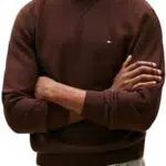 Tommy Hilfiger Sudadera ESS Seasonal Fleece Crewneck Hombre Pullover