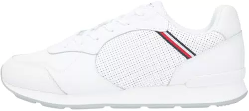 Tommy Hilfiger Runner Icon Leather Tenis Bajos para Hombre