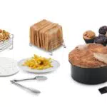 Ufesa Accesorios para Freidora de Aire Molde Parilla Pinchos Soporte Silicona