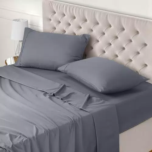 Utopia Bedding Juego de Sábanas Microfibra Cepillada Certificado Oeko-Tex