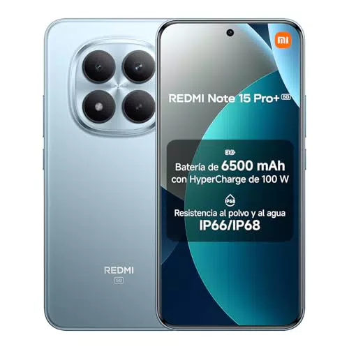 Xiaomi Redmi Note 15 Smartphone 8+256GB Pantalla AMOLED FHD+ Cámara 108MP 6000mAh