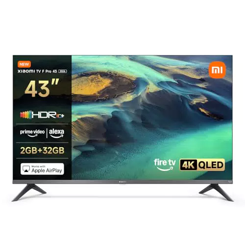 XIAOMI TV F Pro 55", 4K UHD QLED, Smart TV con Alexa y Modo Game Boost 120Hz