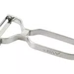 Pelador Profesional Arcos 130mm en Acero Inoxidable Cromado - Utensilio de Cocina para Pelar Frutas y Verduras