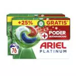 Ariel Pods Platinum Detergente Líquido Para Lavadora Quitamanchas Limpieza Profunda