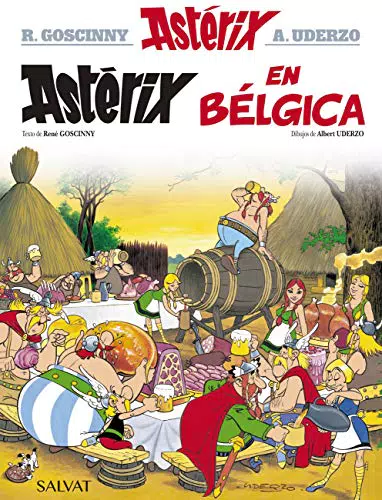 Astérix en Bélgica Cómic Álbum Edición en Español