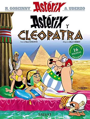Astérix y Cleopatra Edición 2021 Libro de Cómic Coleccionable