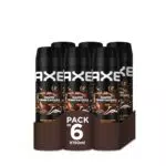 Axe Desodorante Dark Temptation 150 ml - Pack de 6 unidades