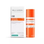 Bella Aurora Protector Solar SPF 50+ para Piel Mixta-Grasa, Crema Antimanchas