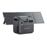 BLUETTI Elite 200 V2 Generador Solar 2073Wh con Panel, 2 Tomas CA, LiFePO4