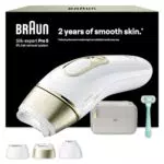 Braun Silk Expert Pro 5 IPL Depiladora Láser Facial y Corporal Reducción Permanente