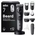 Braun Recortadora De Barba Series 7 BT7545 Resistente Al Agua Con Accesorios