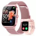 CASCHO Reloj Inteligente Mujer Smartwatch con Llamadas Monitor Salud Android iOS
