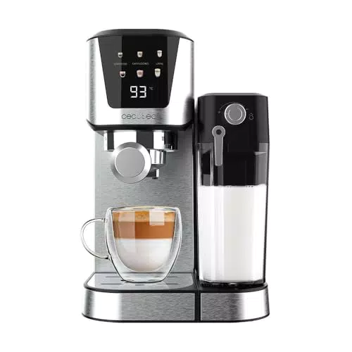 Cecotec Power Espresso 20 Cafetera Express 20 Bares 850W Manómetro Vaporizador