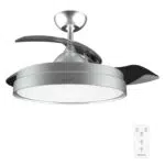Cecotec Ventilador de Techo EnergySilence Aero 4280 con Aspas Retráctiles y Luz