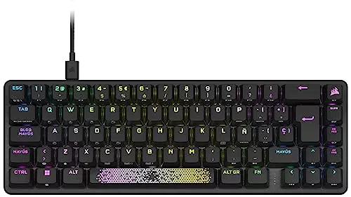 Corsair K65 Pro Mini Teclado Gaming 65% Mecánico Óptico con Interruptores OPX