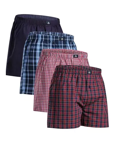 DANISH ENDURANCE 3 Pack Calzoncillos Bóxer Algodón Orgánico Premium