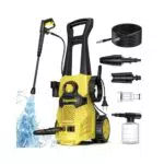 Espoma Hidrolimpiadora Alta Presión 120 Bar para Hogar Jardín y Coche 380 l/h