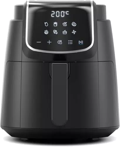 Freidora de Aire Digital 1500W con 8 Programas y Control de Temperatura Inteligente