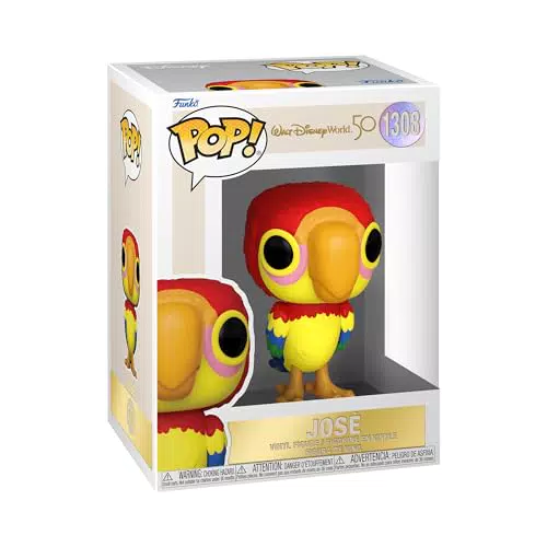 Funko Pop Disney World 50th Space Mountain Parrot Jose Figura Coleccionable