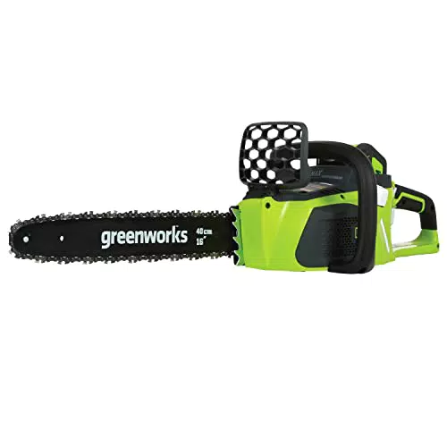 Greenworks GD40CS40 Motosierra De Batería 40V Motor Brushless 40cm Sin Batería